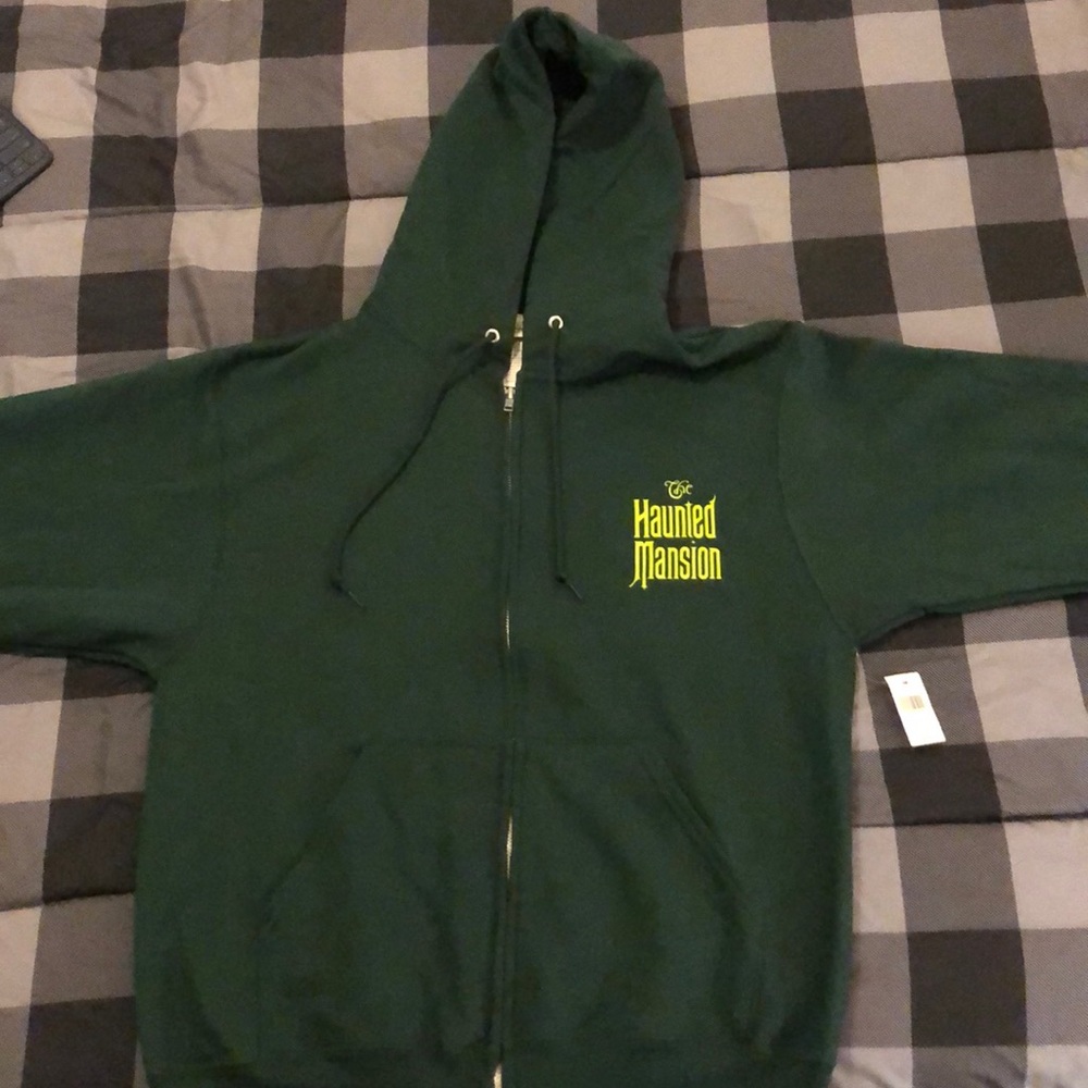 Haunted Mansion zip-up jacket